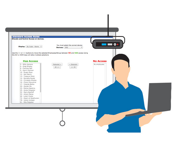 Inhouse time and attendance full website training