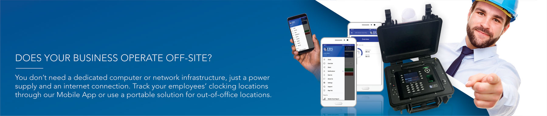 ERS Bio Mobile App & Portable Solutions