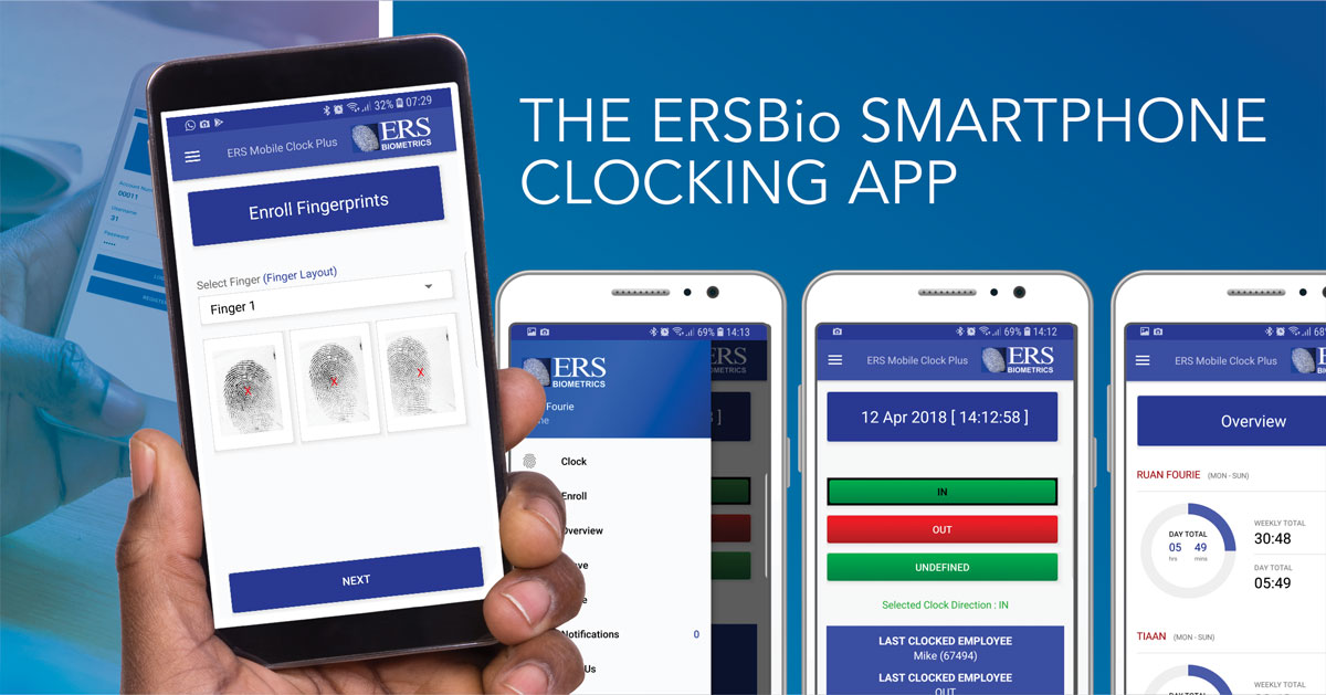 You are currently viewing ERSBio’s Smartphone Clocking App – New Functionality