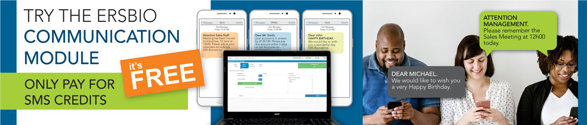 ERSBio Communication Module Landing Page